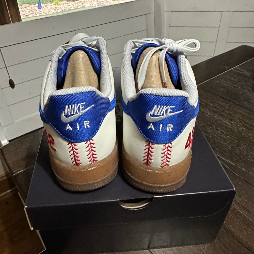 Nike AF1. Jackie Robinson RARE 10.5
